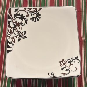 Mikasa Gourmet Basics Chocolate Swirl Salad or
Dessert plate replacement